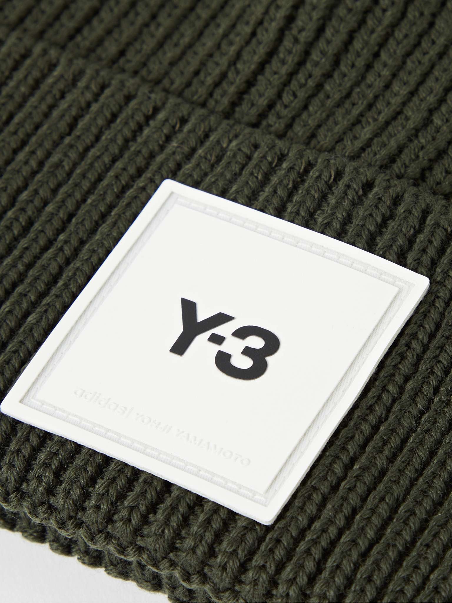 Logo-Appliquéd Ribbed Merino Wool Beanie - 2