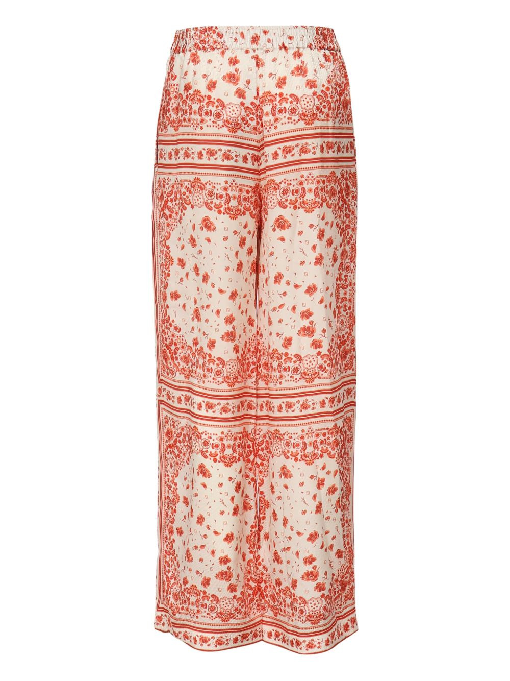 bandana-print trousers - 2