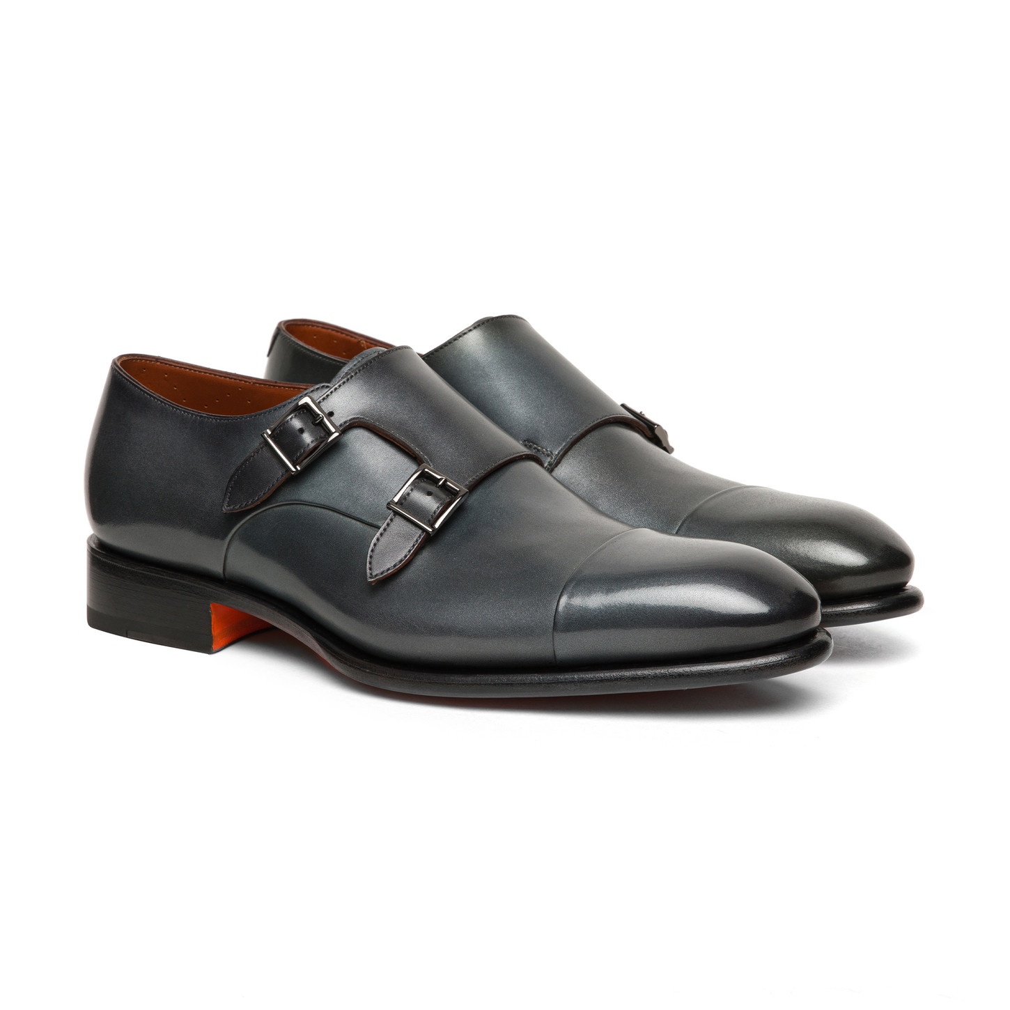 SANTONI CARTER - A TRIBUTE TO BMW 5 SERIES TOURING: Men's Cape York Green Metallic leather double-bu - 2