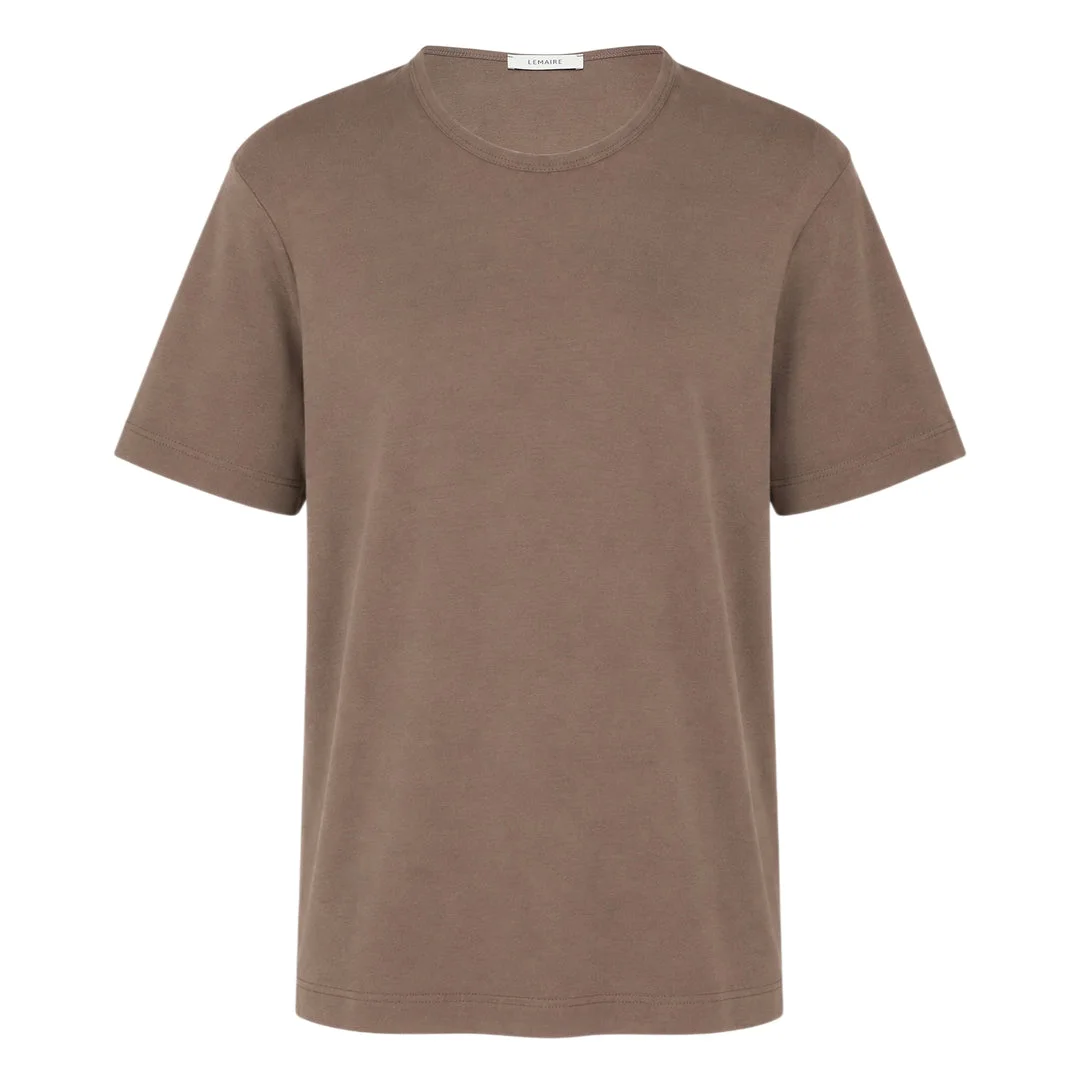 U-Neck Rib Jersey Tee - 1