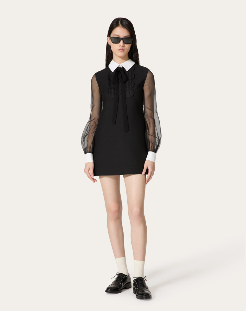 CREPE COUTURE SHORT DRESS 3