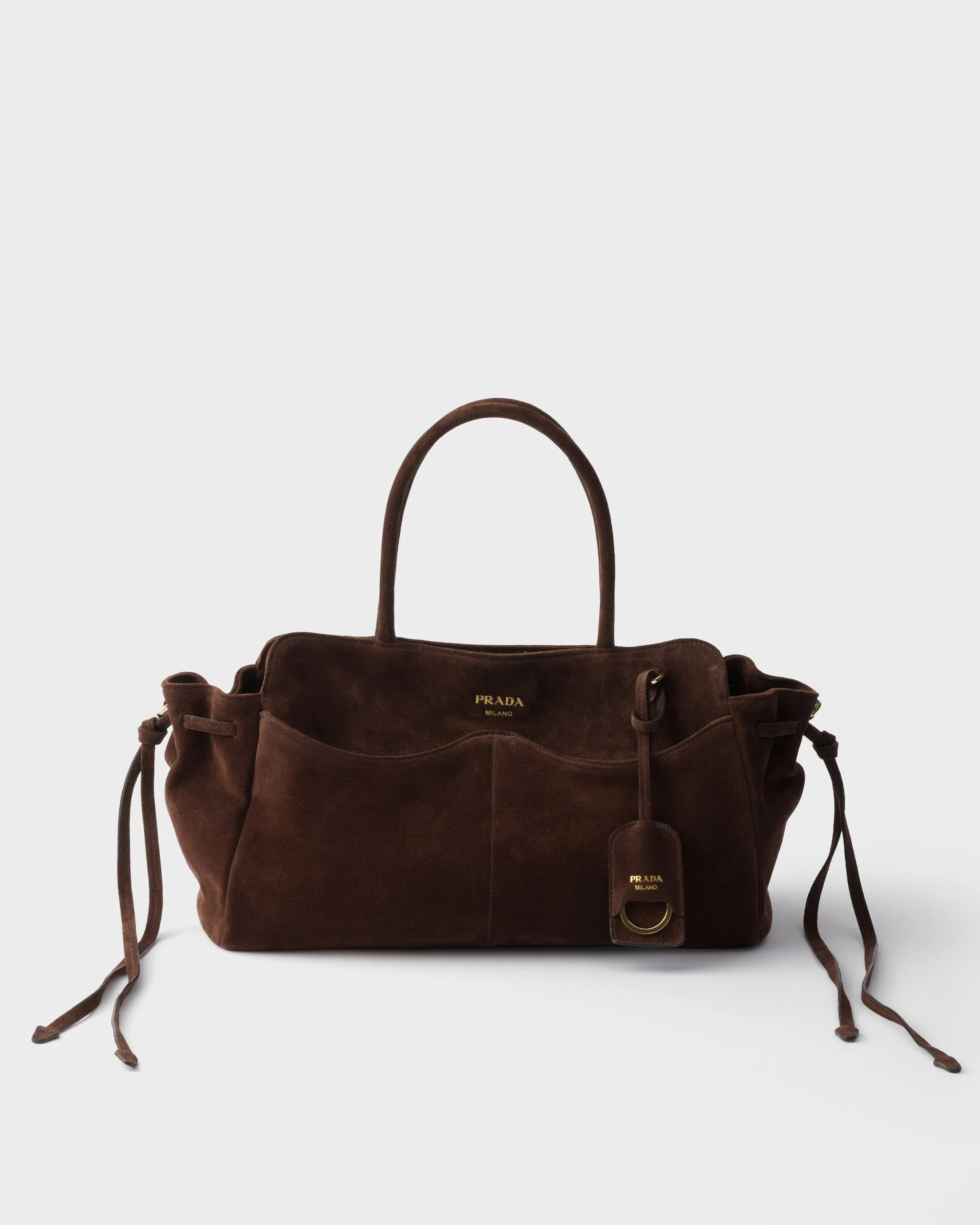 Prada Allusion large suede bag - 1