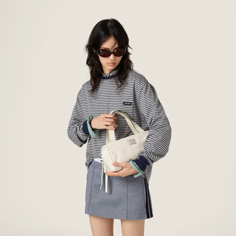 Miu Miu Long-sleeved jersey T-shirt outlook
