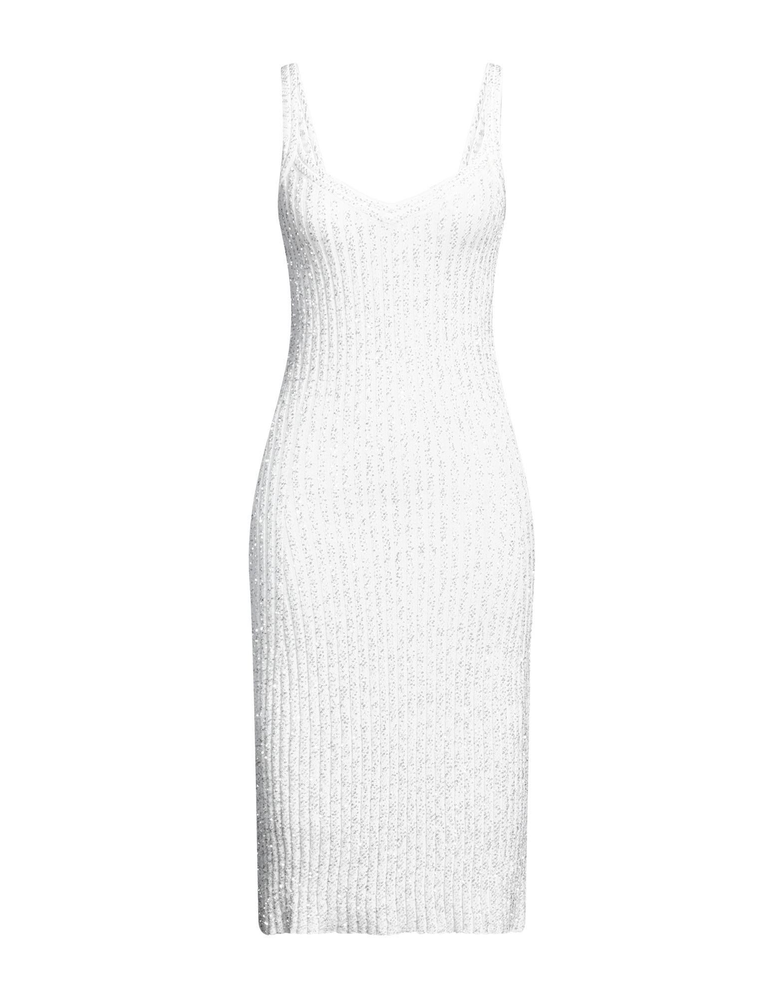 White Women's Midi Dress - 1