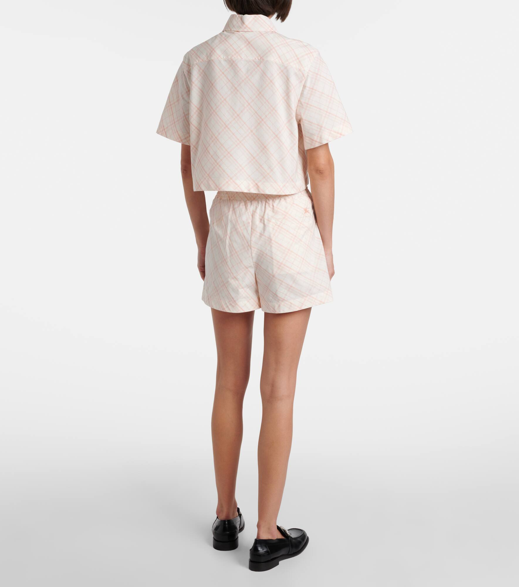 Burberry Check cotton shorts - 3