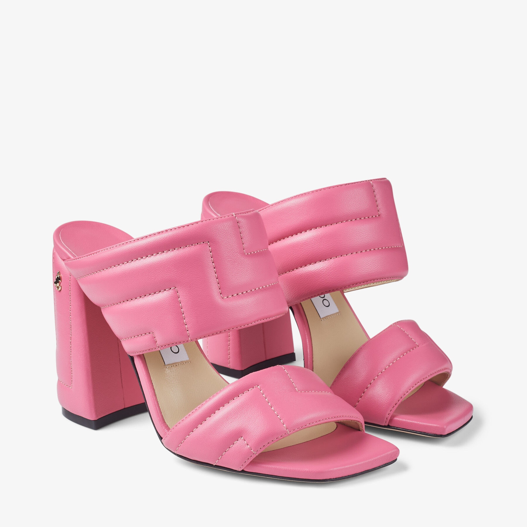 Themis Sandal 100
Candy Pink Avenue Nappa Leather Sandals - 3