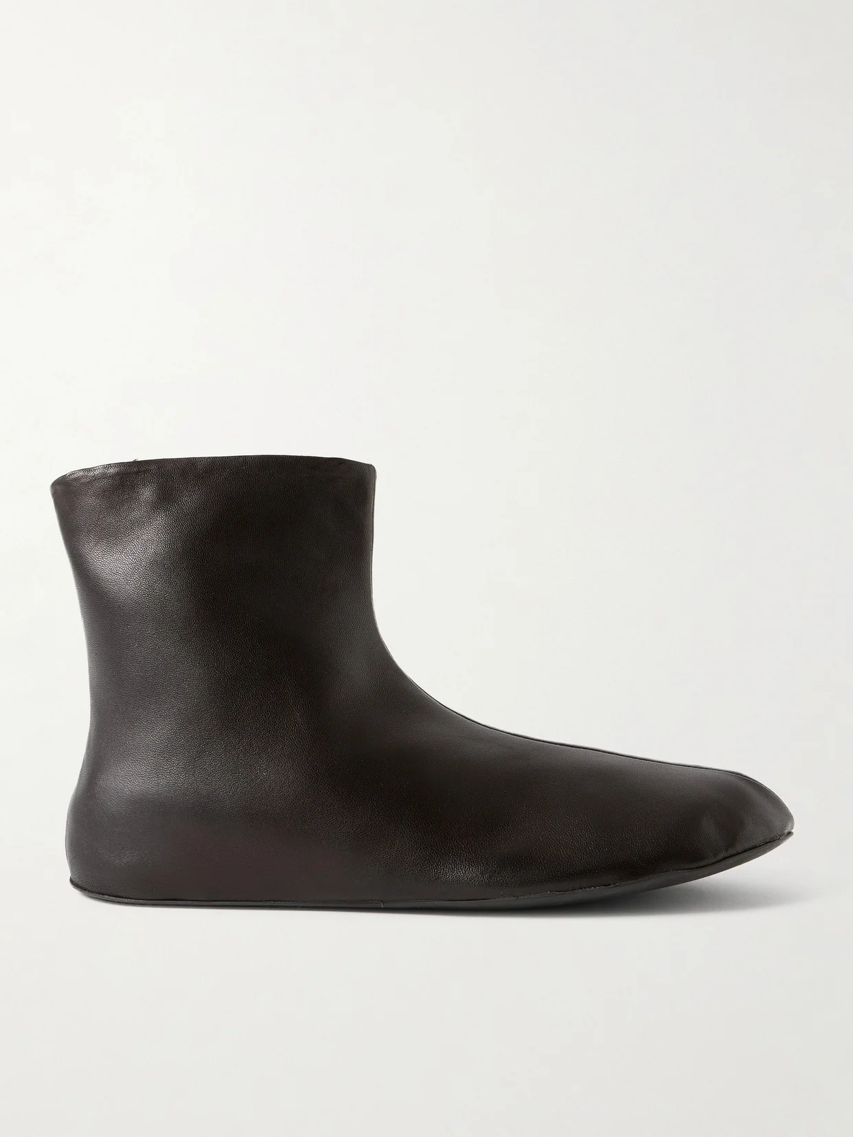 Stella Leather And Shearling Ankle Boots - 1