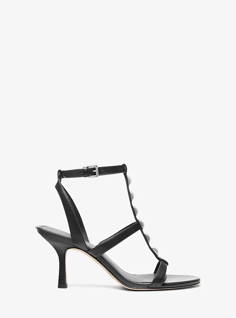 Nara Studded Leather Sandal - 1