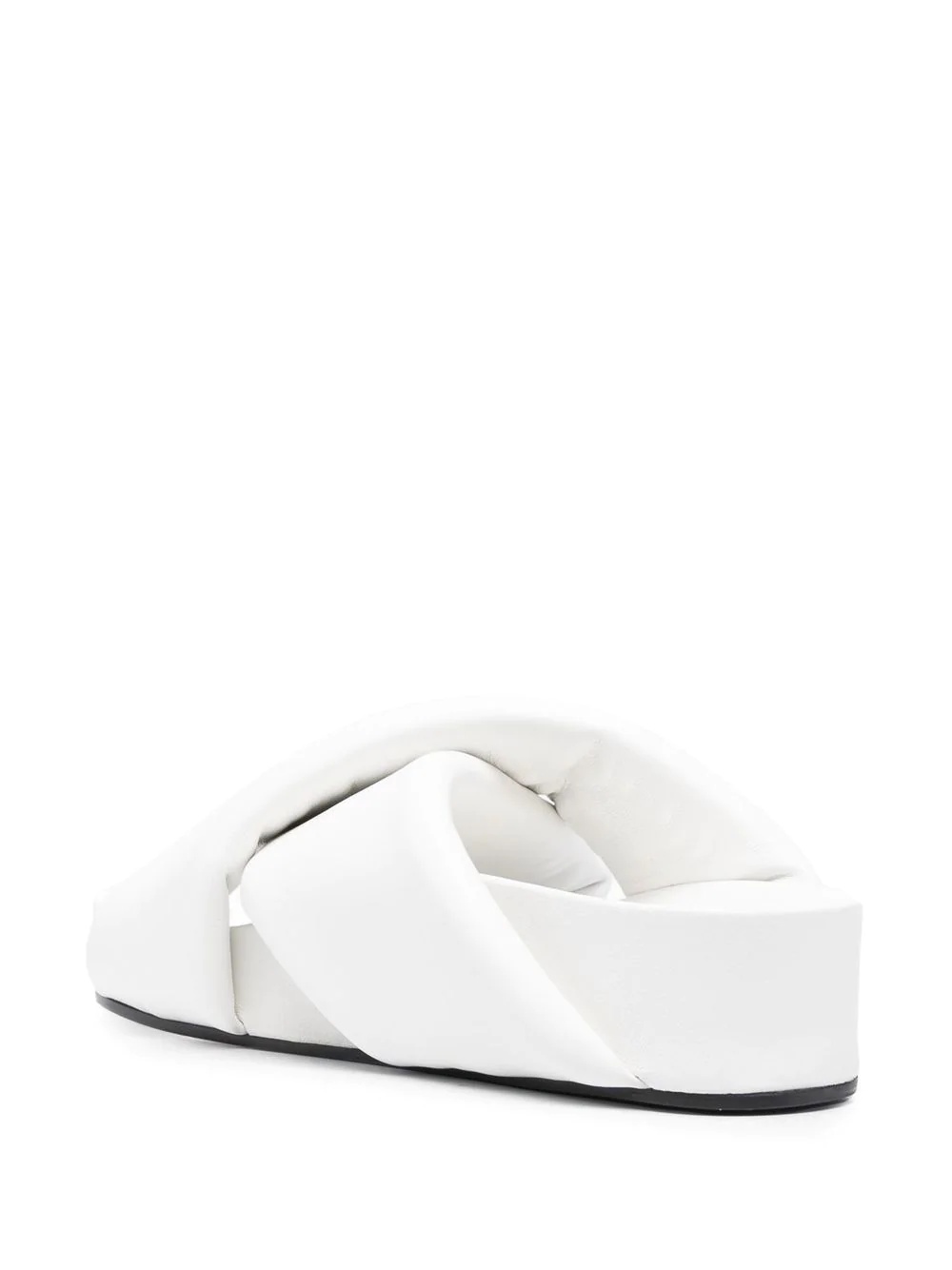 crossover-strap slip-on sandals - 3
