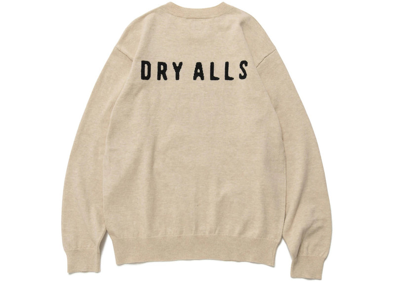 Human Made Human Made Heart L/S Knit Sweater Beige outlook