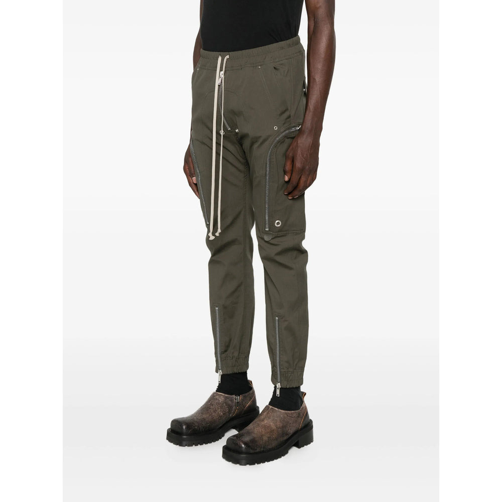Rick Owens Green Trousers - Tapered Trousers Men - 4