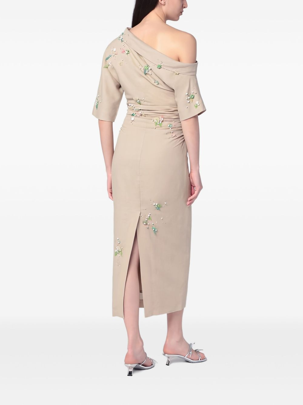Bowery one-shoulder midi dress - 3