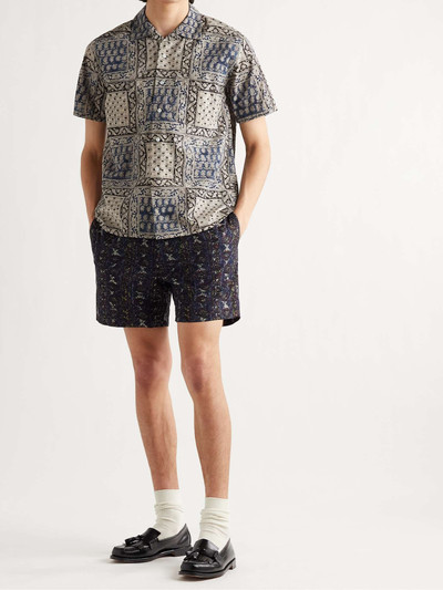 BEAMS PLUS Camp-Collar Printed Cotton Shirt outlook