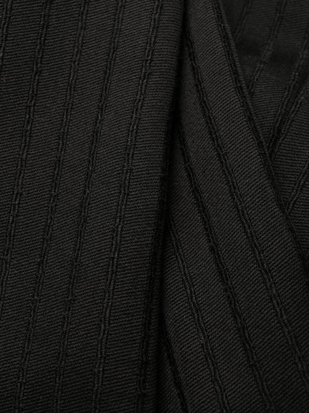 pinstripe straight-leg trousers - 6