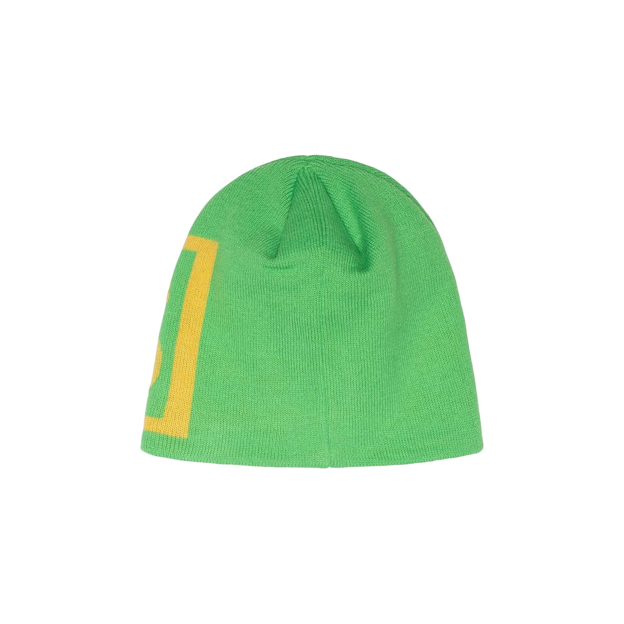 Stüssy Stussy SS-Link Skull Cap 'Bright Green' | REVERSIBLE