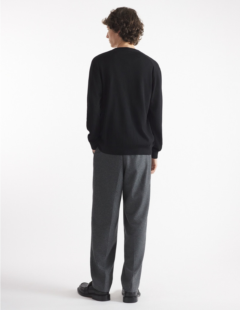BOLD FOX HEAD PATCH REGULAR CARDIGAN 5