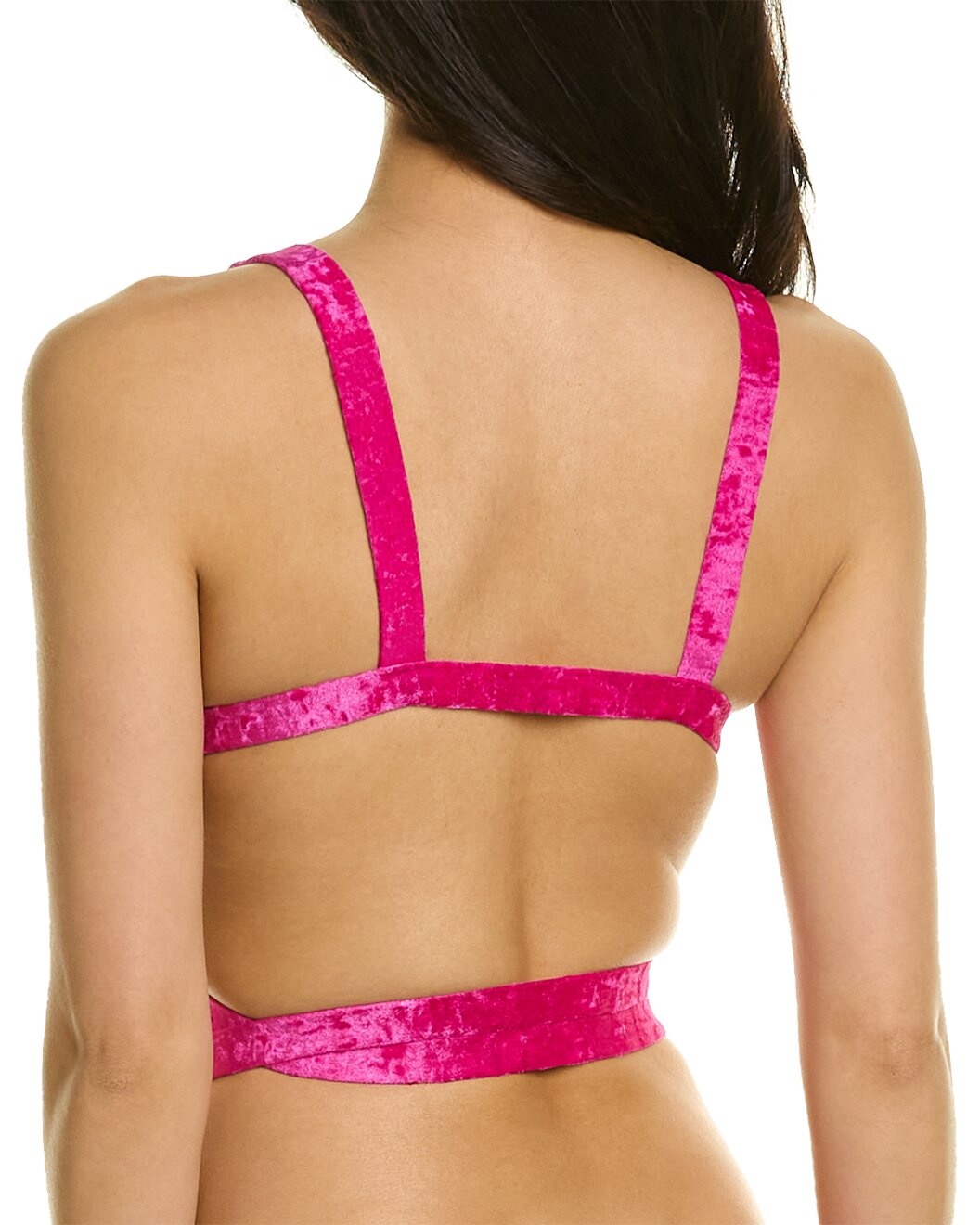 Versace Medusa 95 Velvet Bikini Top - 2