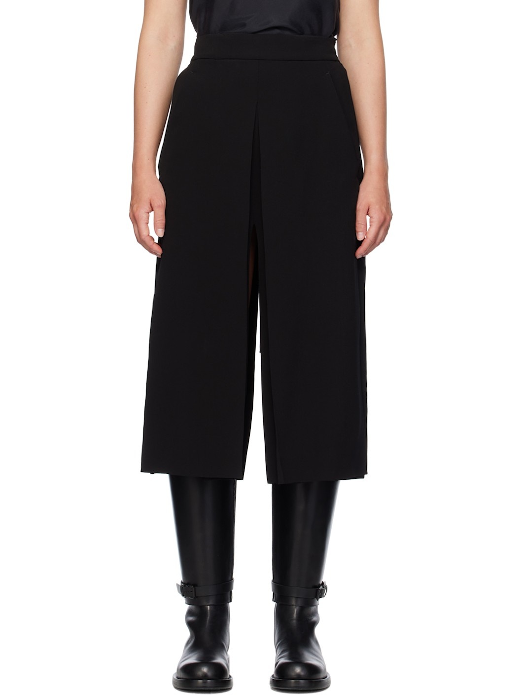 Black Jena Midi Skirt - 1