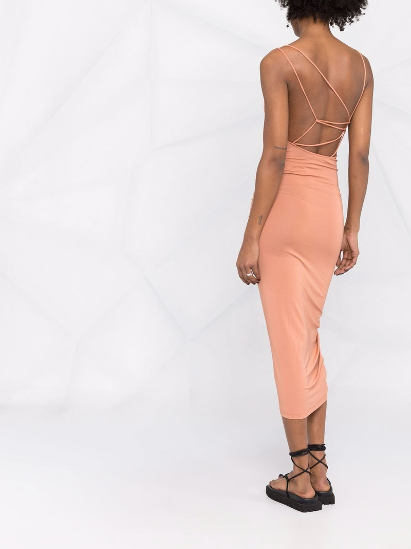 Irina draped midi dress 6
