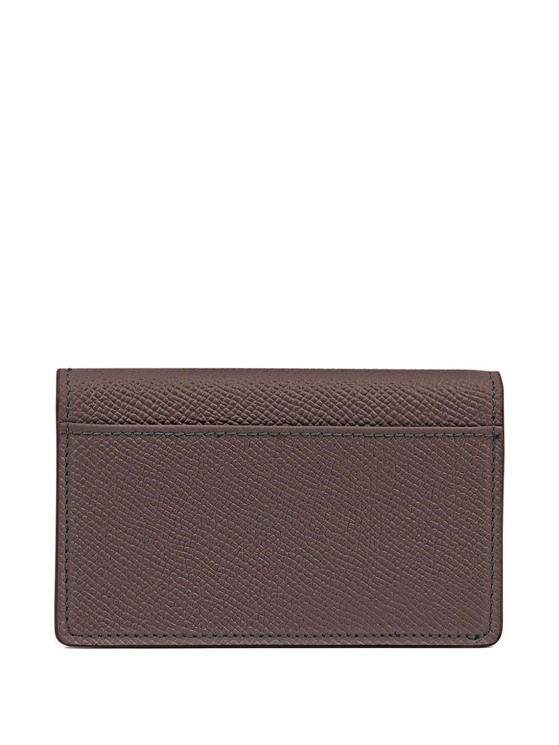 Maison Margiela logo leather wallet outlook