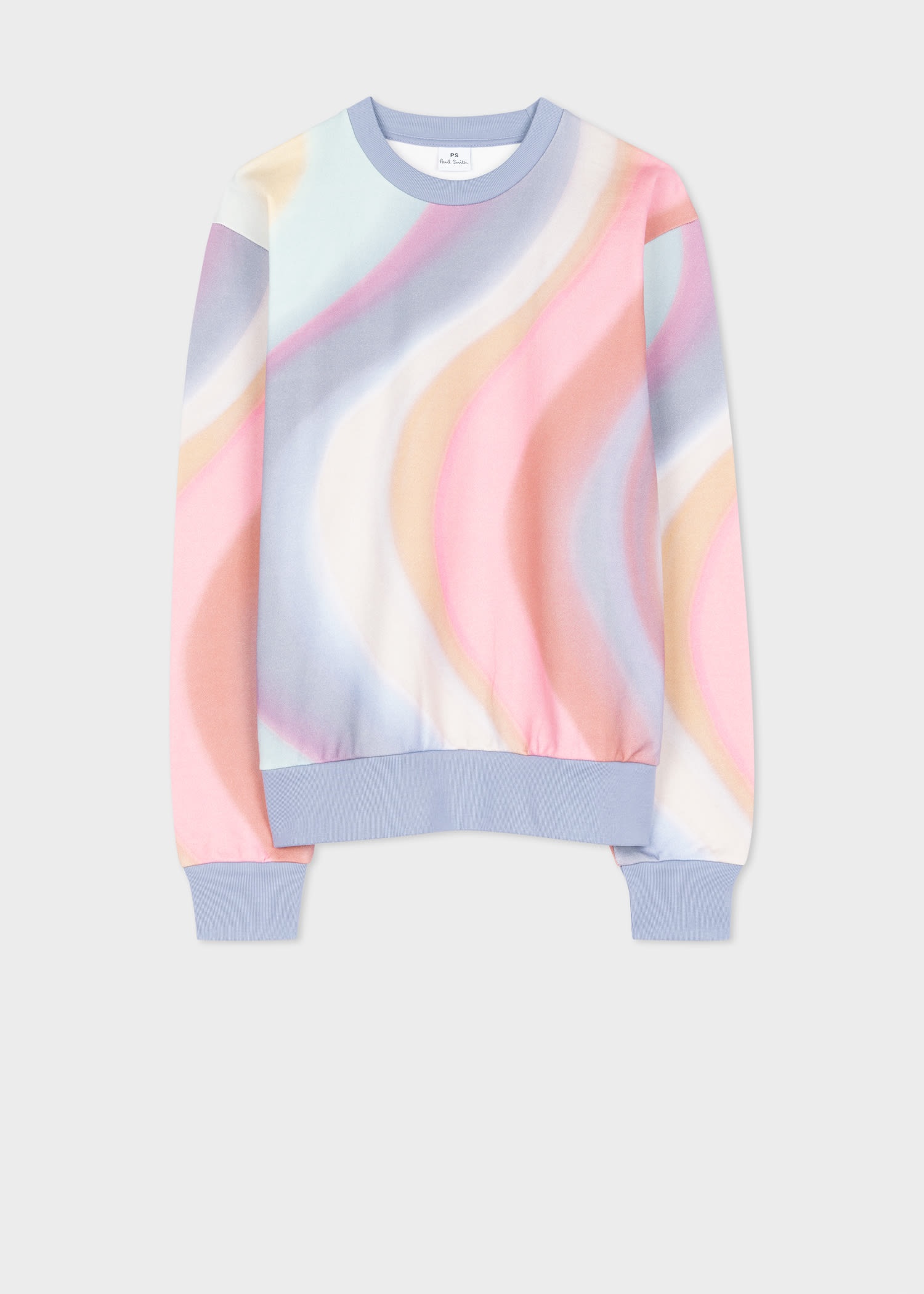 Pastel 'Swirl Spray' Sweatshirt - 1
