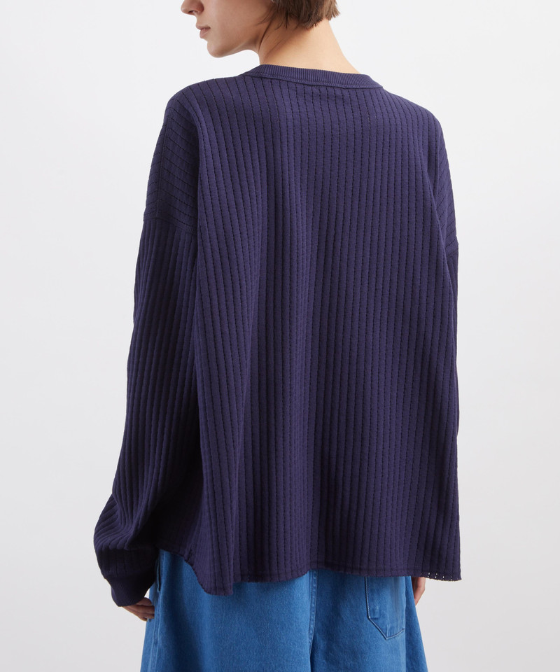 Navy Studio Sweatshirt 4