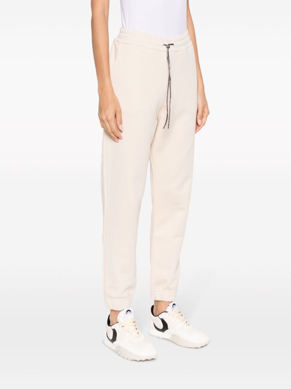 Orb logo-embroidered cotton track pants - 3