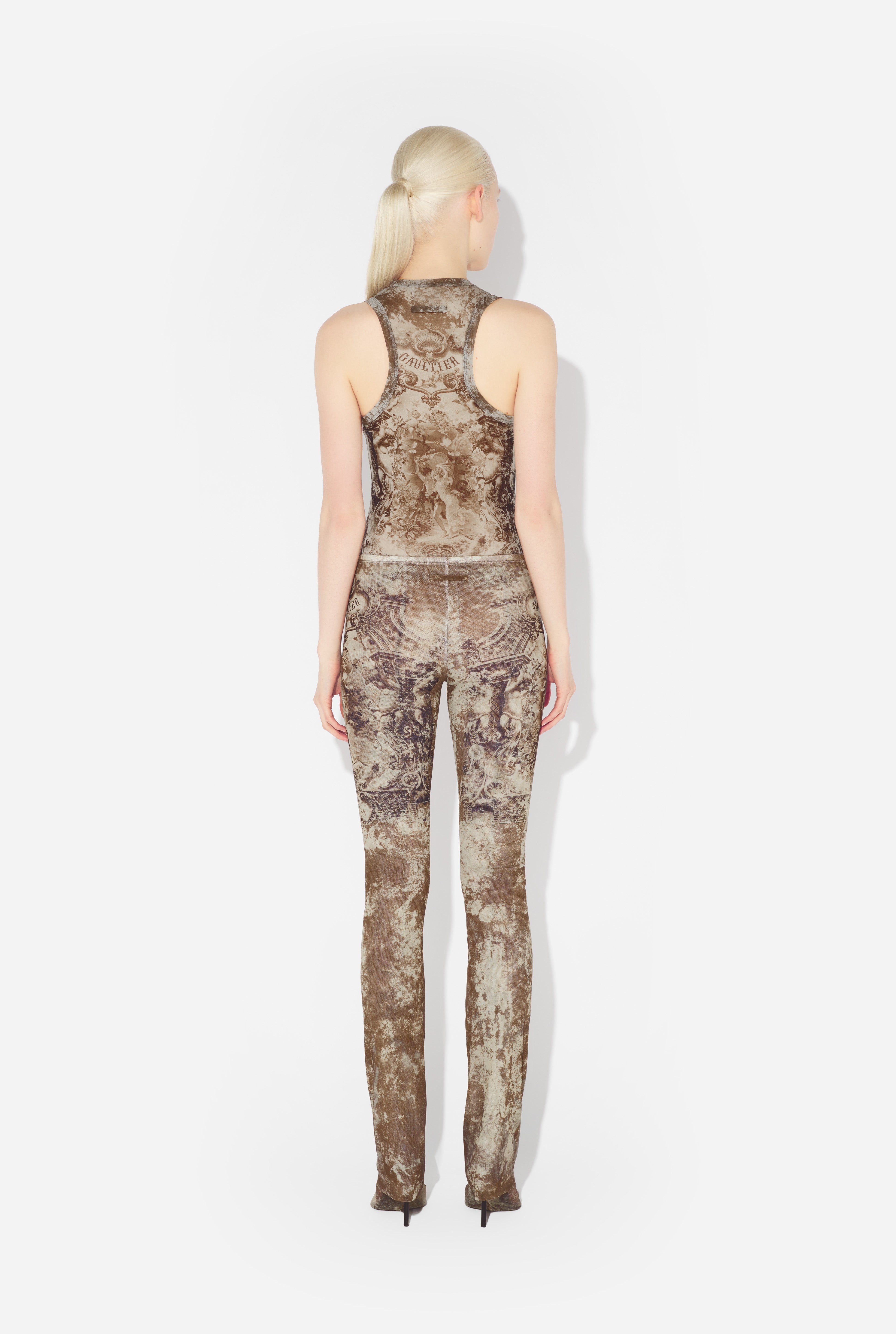 THE BEIGE MÉDAILLON PANTS - 2