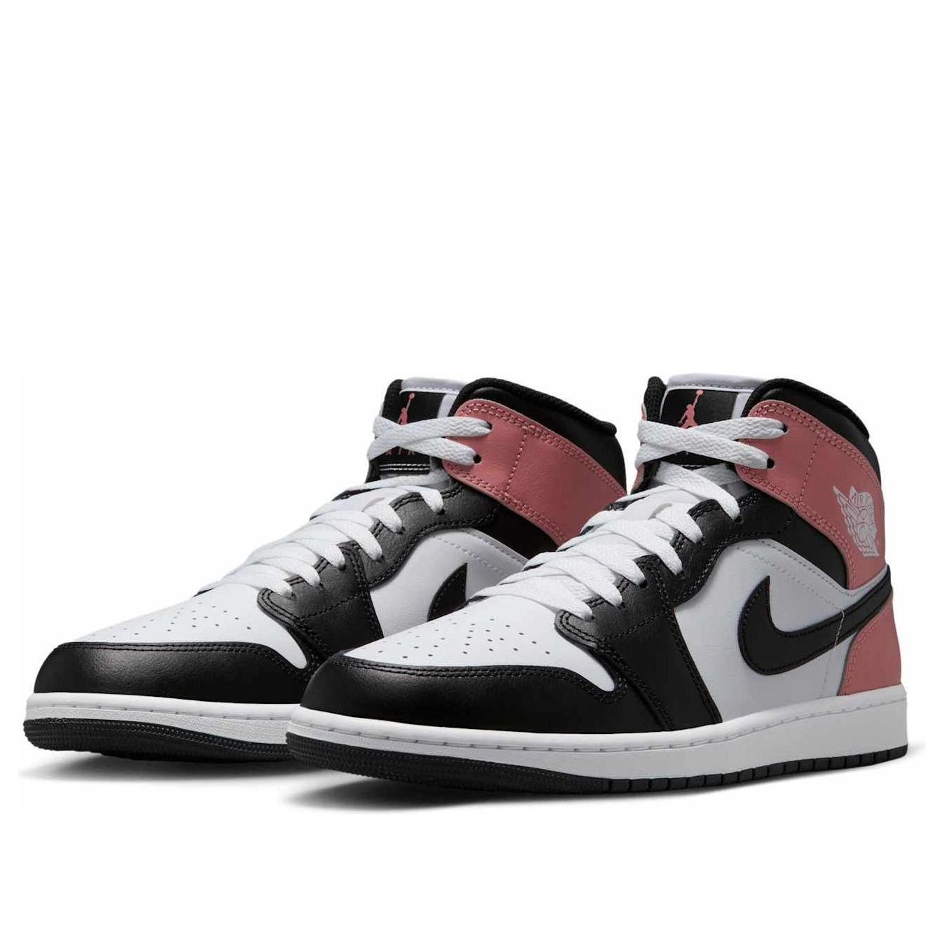 Air Jordan 1 Mid 'White Rust Pink Black' DQ8426-100 - 3