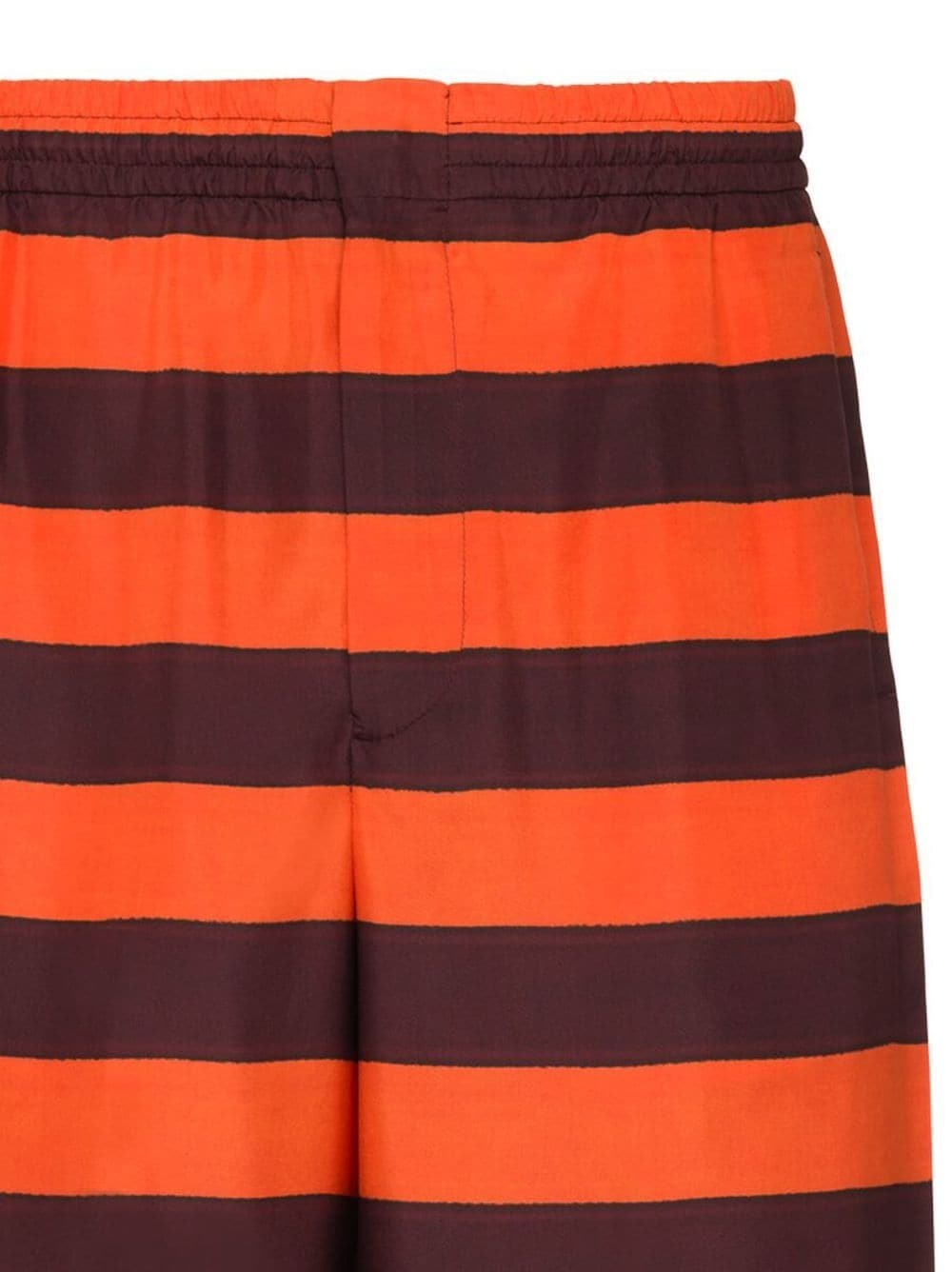 striped pattern Bermuda shorts - 2