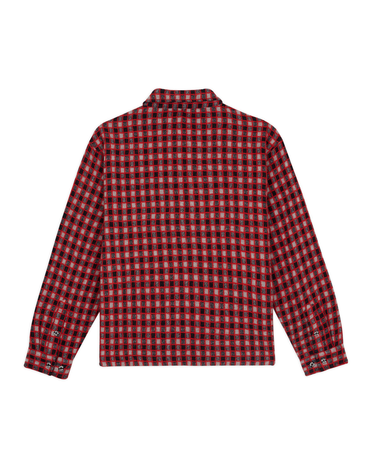 Check Mate Flannel Zip Shirt - Black Multi - 3