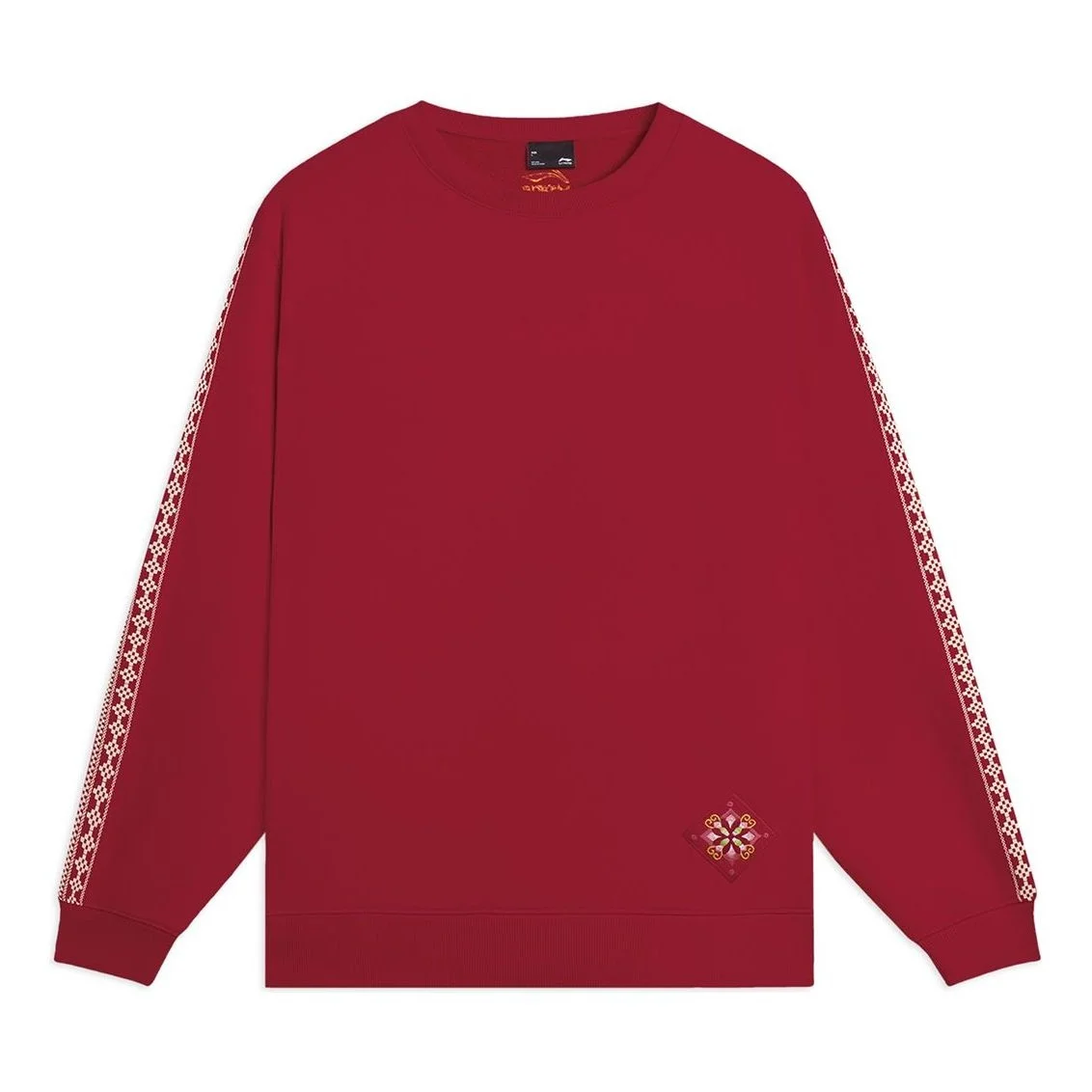Li-Ning Chinese Culture Graphic Sweatshirt 'Red' AWDSF51-1 - 1
