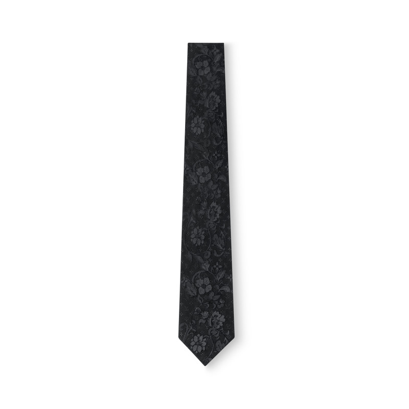 Monogram Wildflowers Tie 1