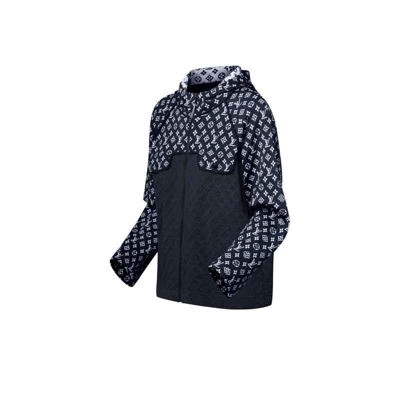 Louis Vuitton Monogram Jacquard Knit Hoodie outlook