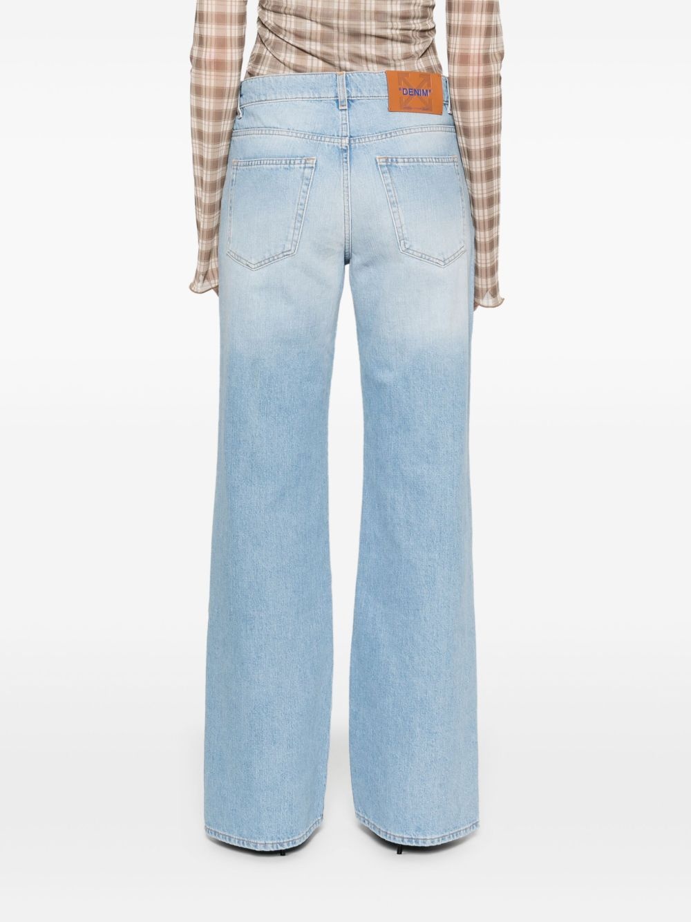 wide-leg jeans - 4