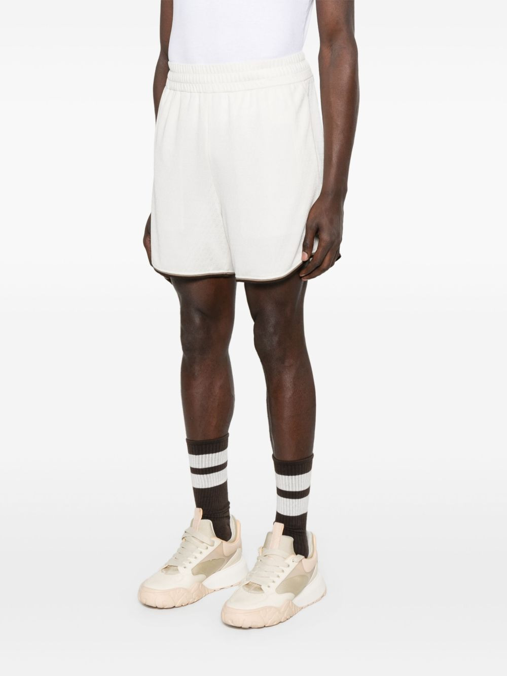 FF-jacquard track shorts - 3