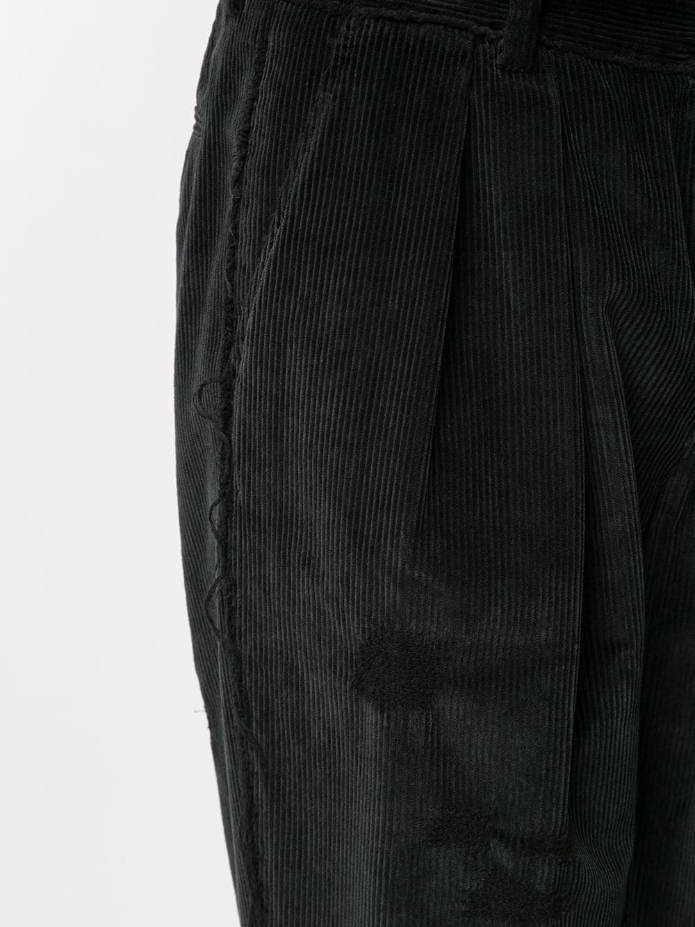 corduroy tapered trousers - 5