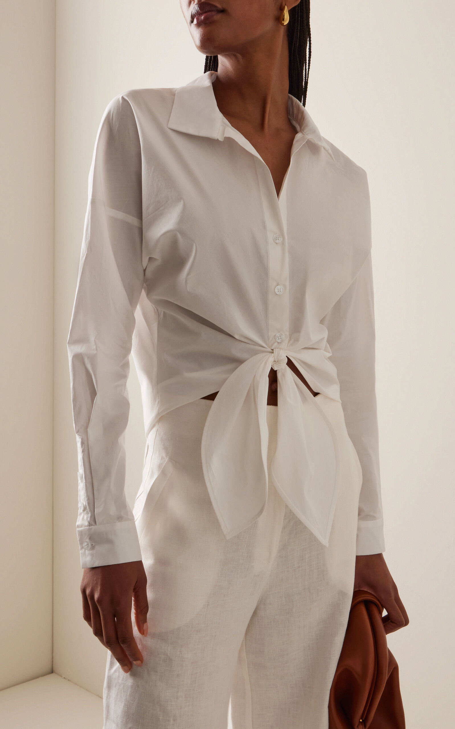 Ilusion Natural Cotton Shirt off-white - 2