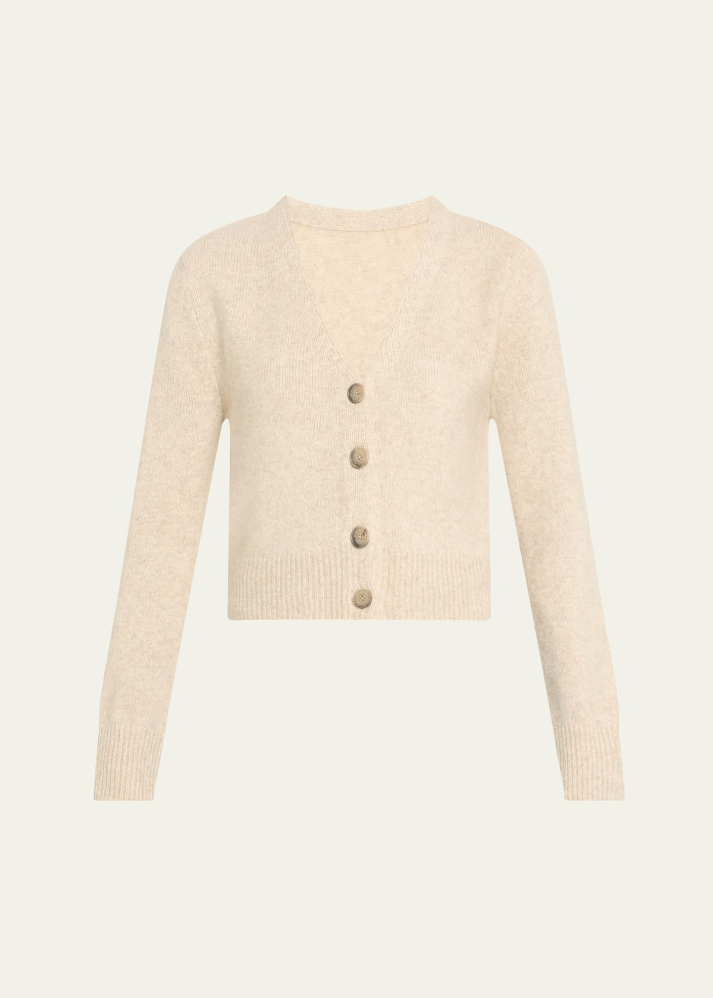 Sloane V-Neck Silk-Cashmere Cardigan - 1