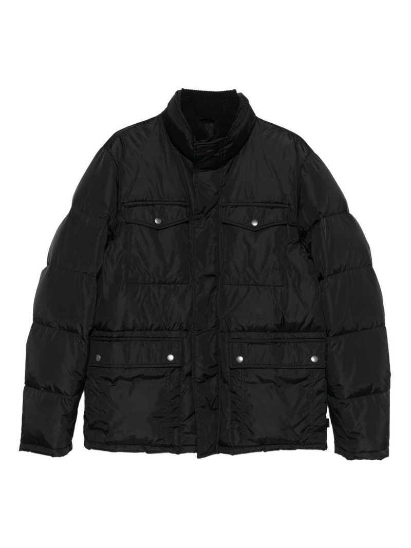 flap-pocket padded jacket 1