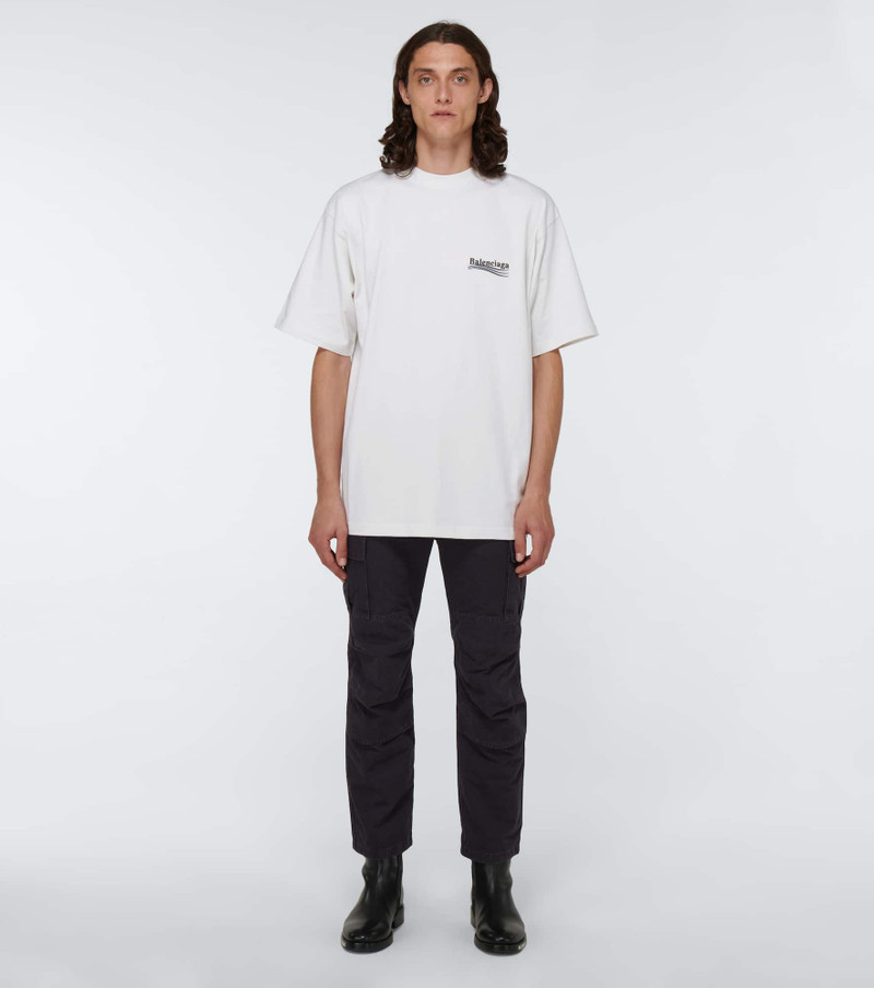BALENCIAGA Political Campaign large-fit T-shirt outlook