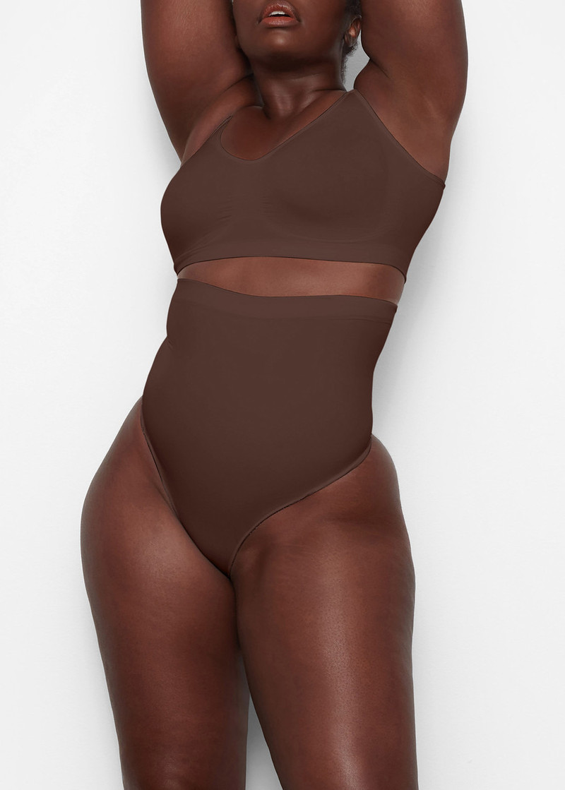 SKIMS Skims Seamless Sculpt High-waisted Thong outlook