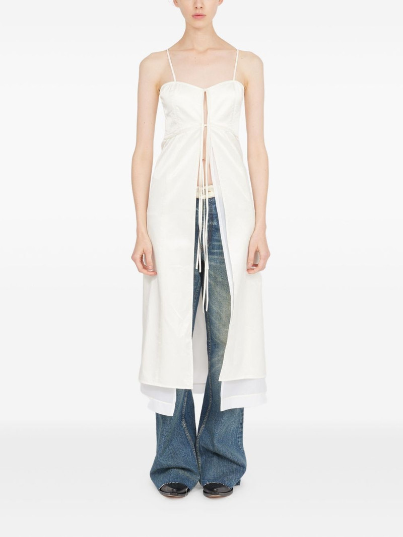 MM6 Maison Margiela sleeveless midi dress outlook