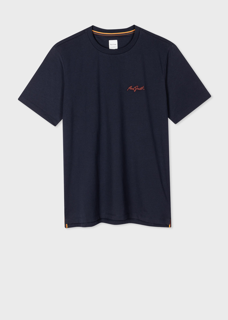 'Shadow Logo' Organic Cotton T-Shirt - 1