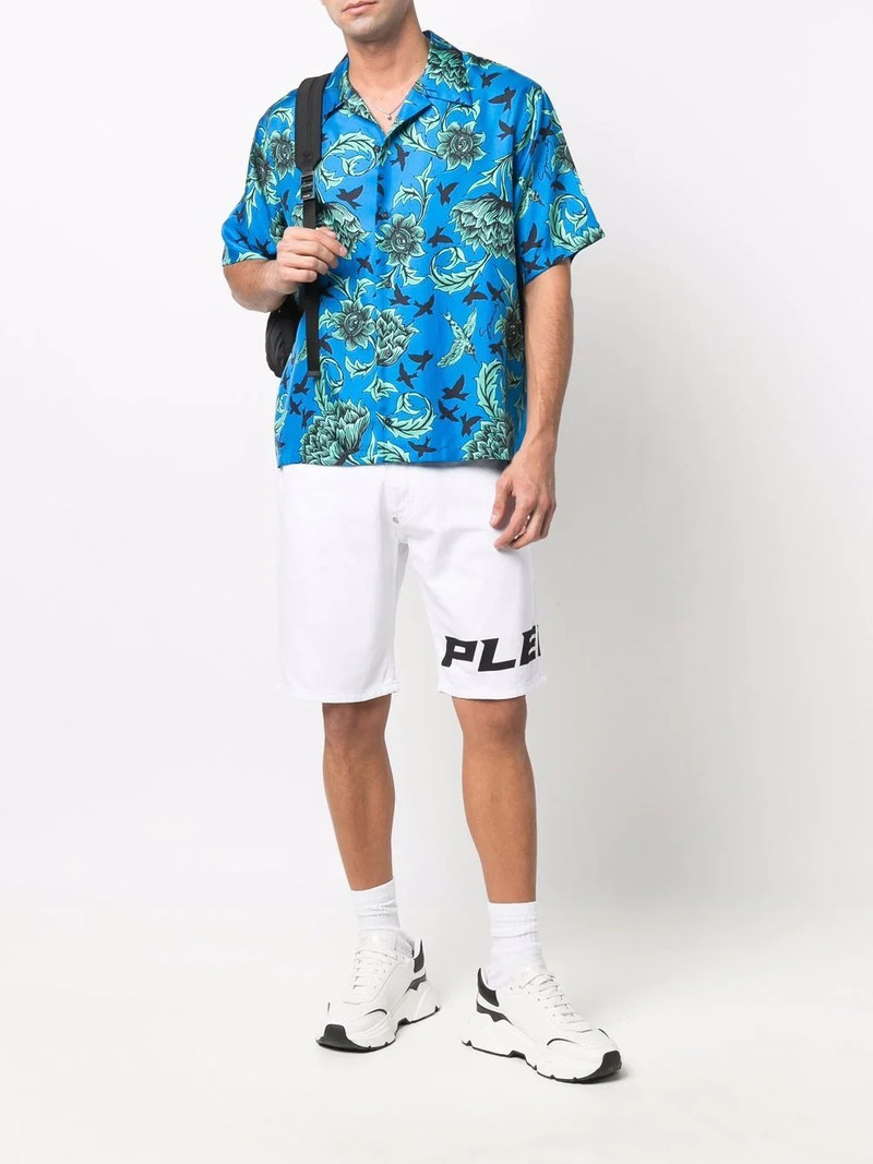 PHILIPP PLEIN mykonos knee-length shorts outlook