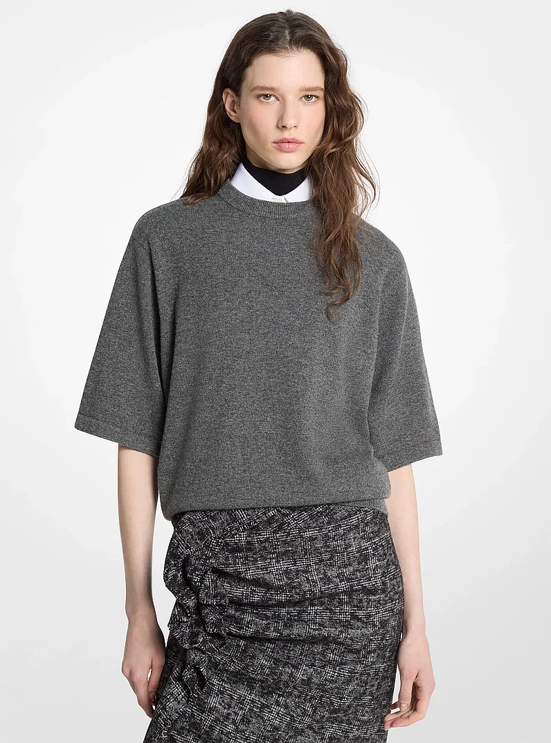 Cashmere T-Shirt - 1