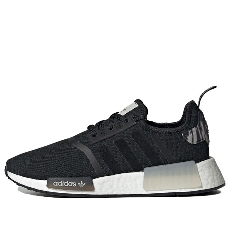 (WMNS) adidas Originals NMD_R1 Shoes 'Core Black White' IE9611 - 1