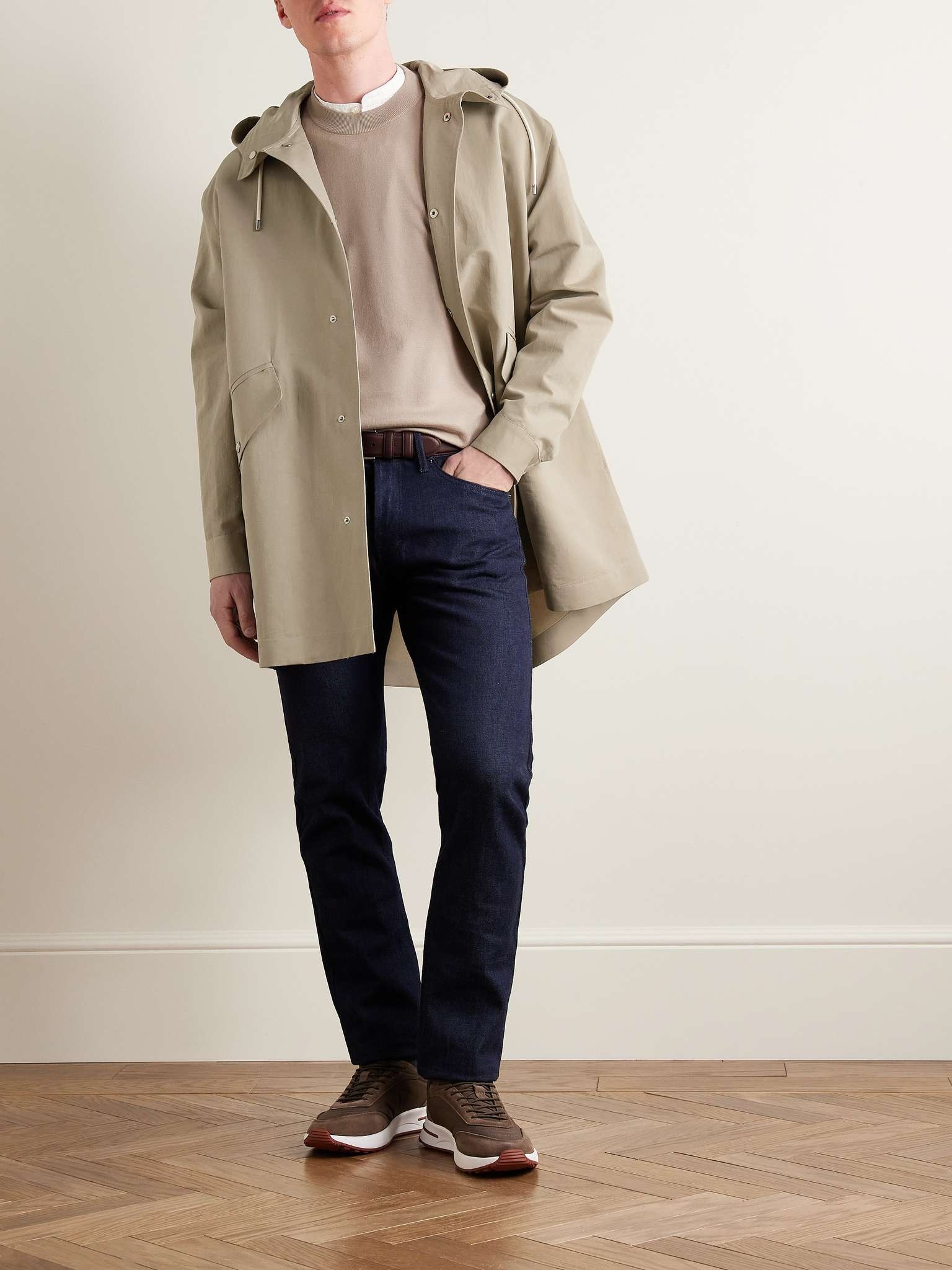 Ako Cotton and Silk-Blend Gabardine Parka - 2