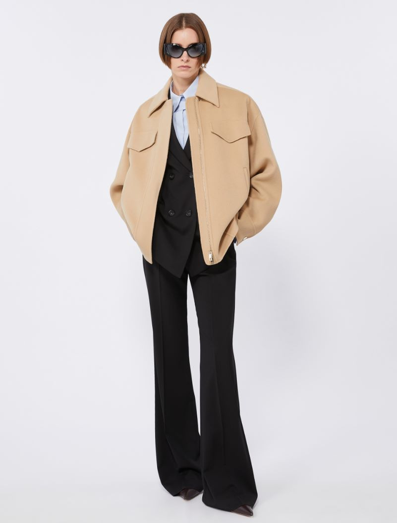 Double-faced wool pea coat - 2