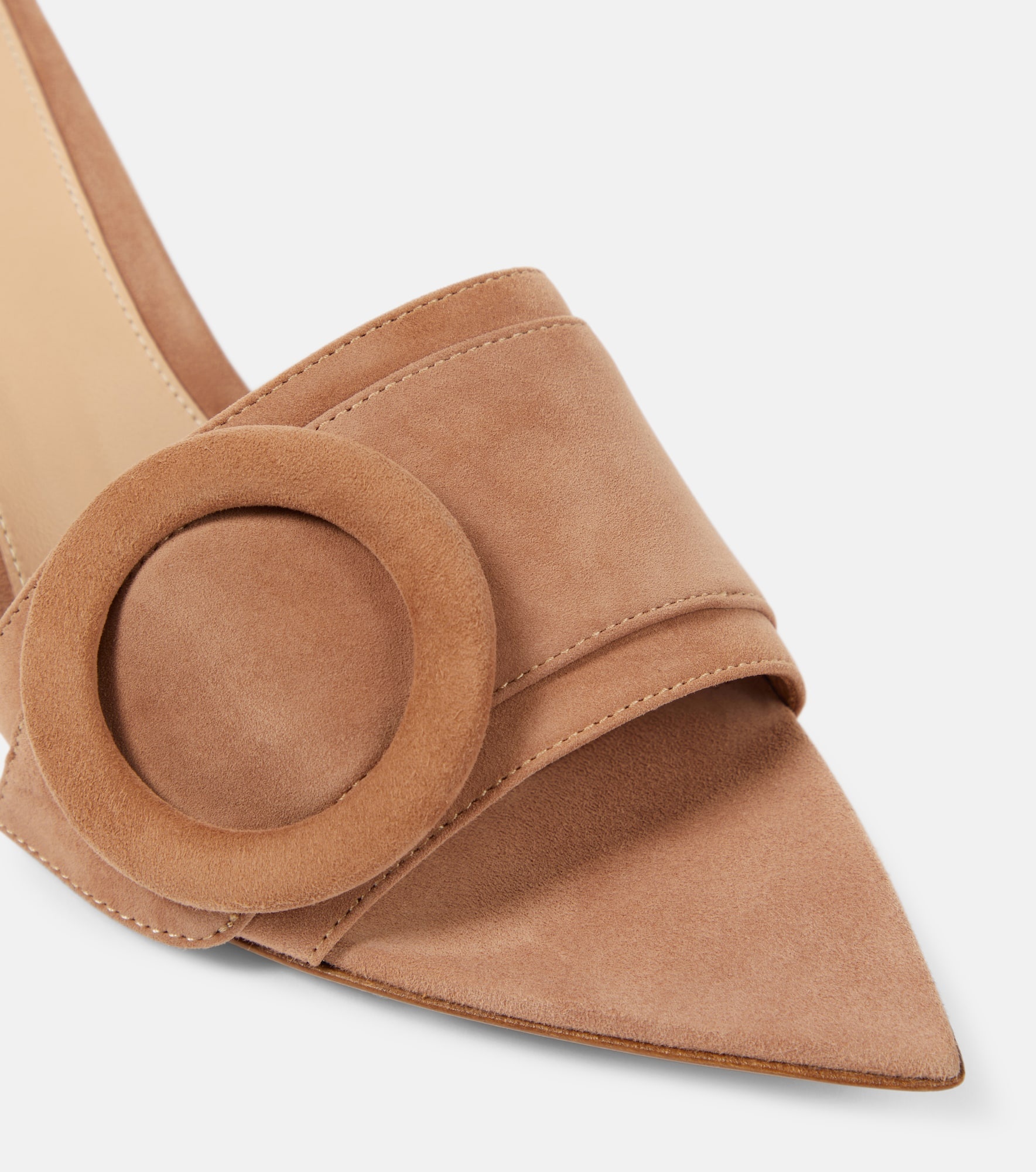 Suede mules - 6